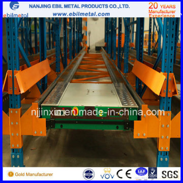 Shuttle Cart Racking System para Ventas